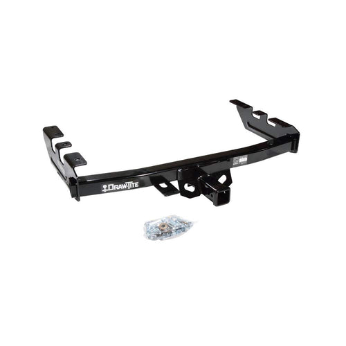 Class 4 Draw-Tite Trailer Hitch, 2 Inch Square Receiver, Compatible with Chevrolet Silverado and GMC Sierra Selected Models (Please Verify Vehicle Application)