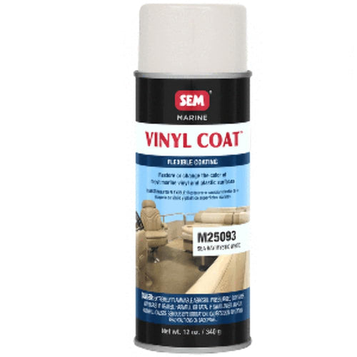SEM Sea Ray M25093 Mystic White Marine Vinyl Coat - 12 oz. Package may vary