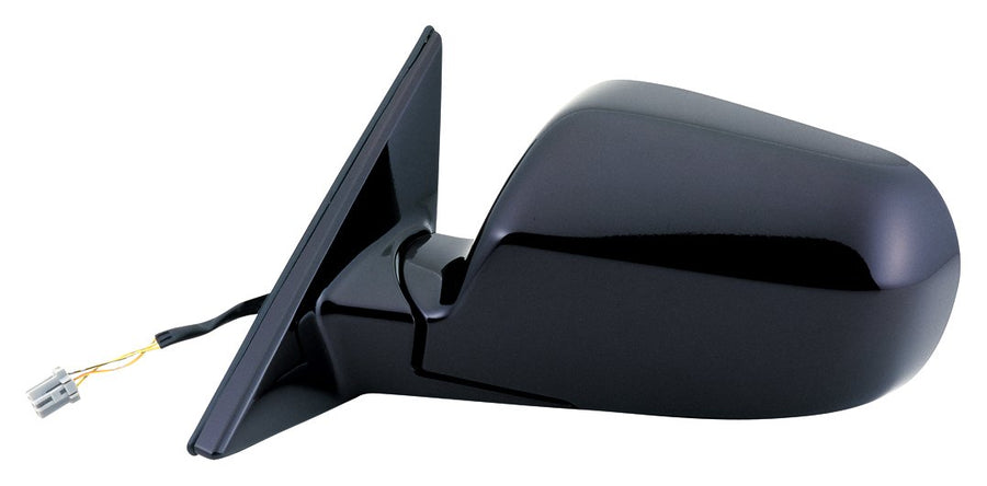 Fit System Mirror Driver Side for Honda Accord Sedan, Japan Built, Black, Foldaway, Power