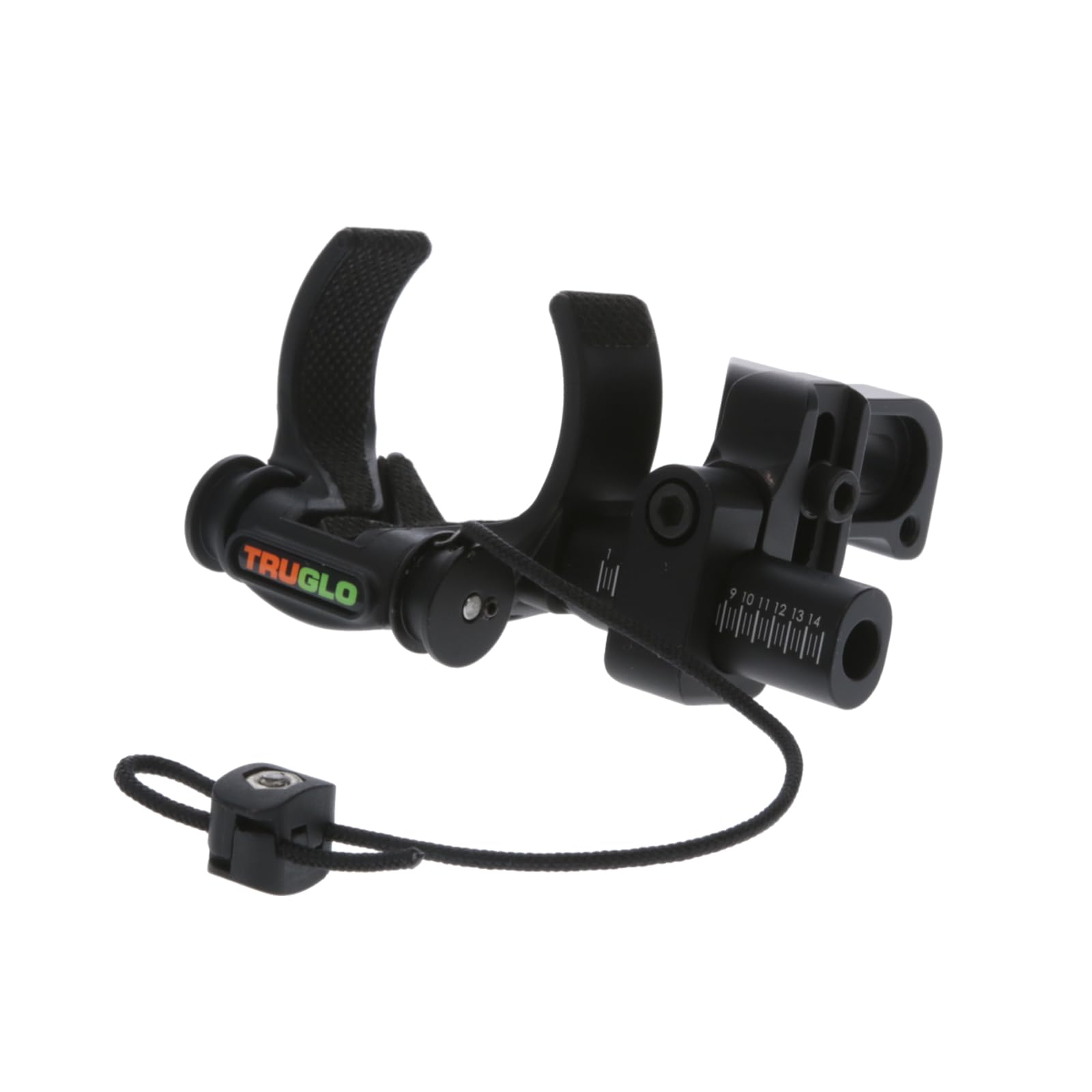 Carbon Hybrid TRUGLO Drop-Away Cable-Driven Archery Black Arrow Rest - Fits Left & Right-Handed Bows - Great for Target Shooting, 3D & Hunting