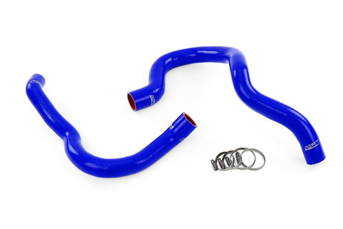 HPS Blue Silicone Radiator Hose Kit Compatible Coolant for 1999-2001 Jeep Cherokee XJ 4.0L Right Hand Drive, 57-2197-BLUE