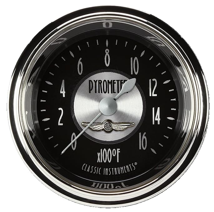 American Tradition Classic Instruments AT198SLC 2 1/8" Pyrometer Full Sweep