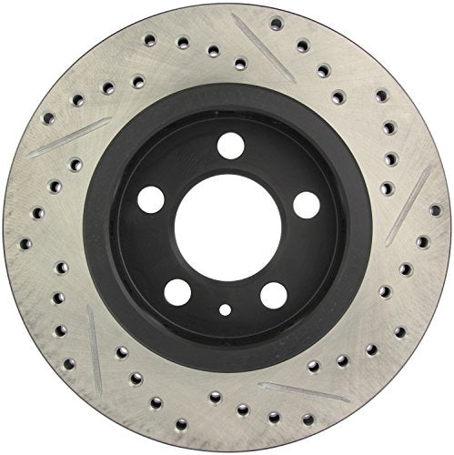 Sport Drilled/Slotted Brake Rotor StopTech 127.33069R (Rear Right), 1 Pack