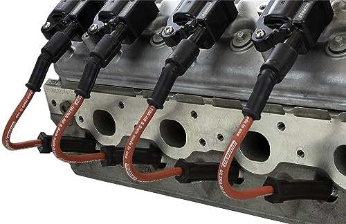 Moroso Ultra 40 73740 8.5mm Spark Plug Wires, Fits GM LS/LT 4.8/5.3/6.0/6.2 w/ 9.75" Length
