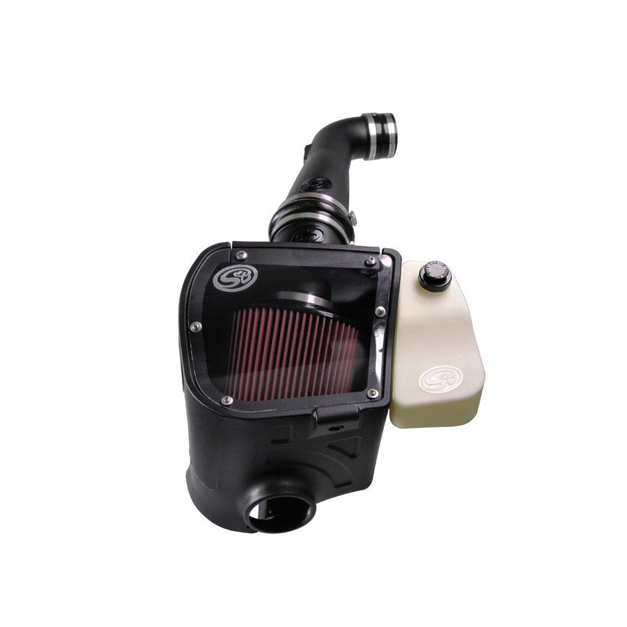 Cold Air Intake S&B Filters 75-5050 for 2009-2010 Ford F-150 & Raptor 5.4L (Oiled Cleanable, 8-ply Cotton Filter)