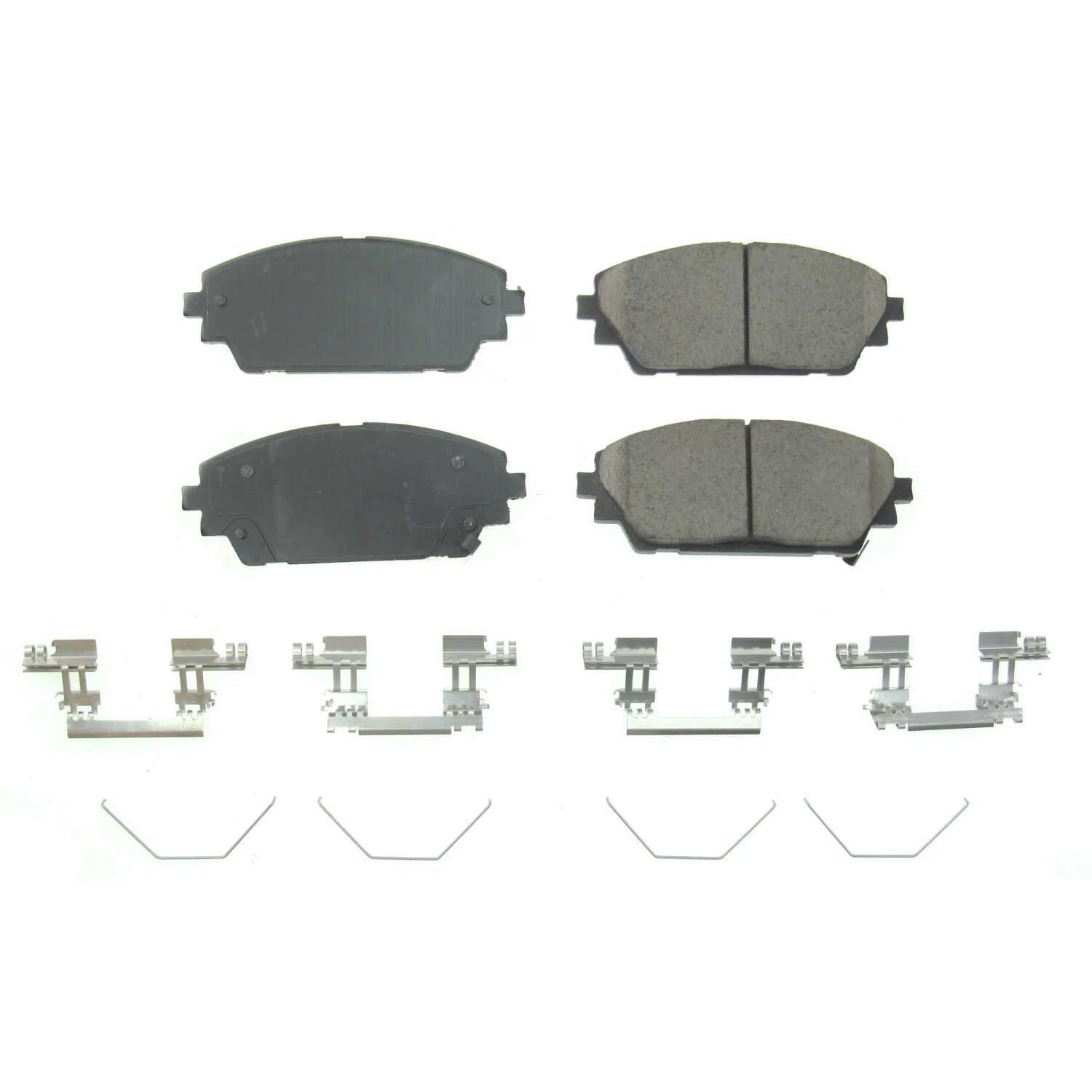 Power Stop Brake Kit Front For Mazda 3 2019-25 | Mazda 3 Sport 2019-22 - Ceramic Brake Pads With Installation Hardware, 17-2218