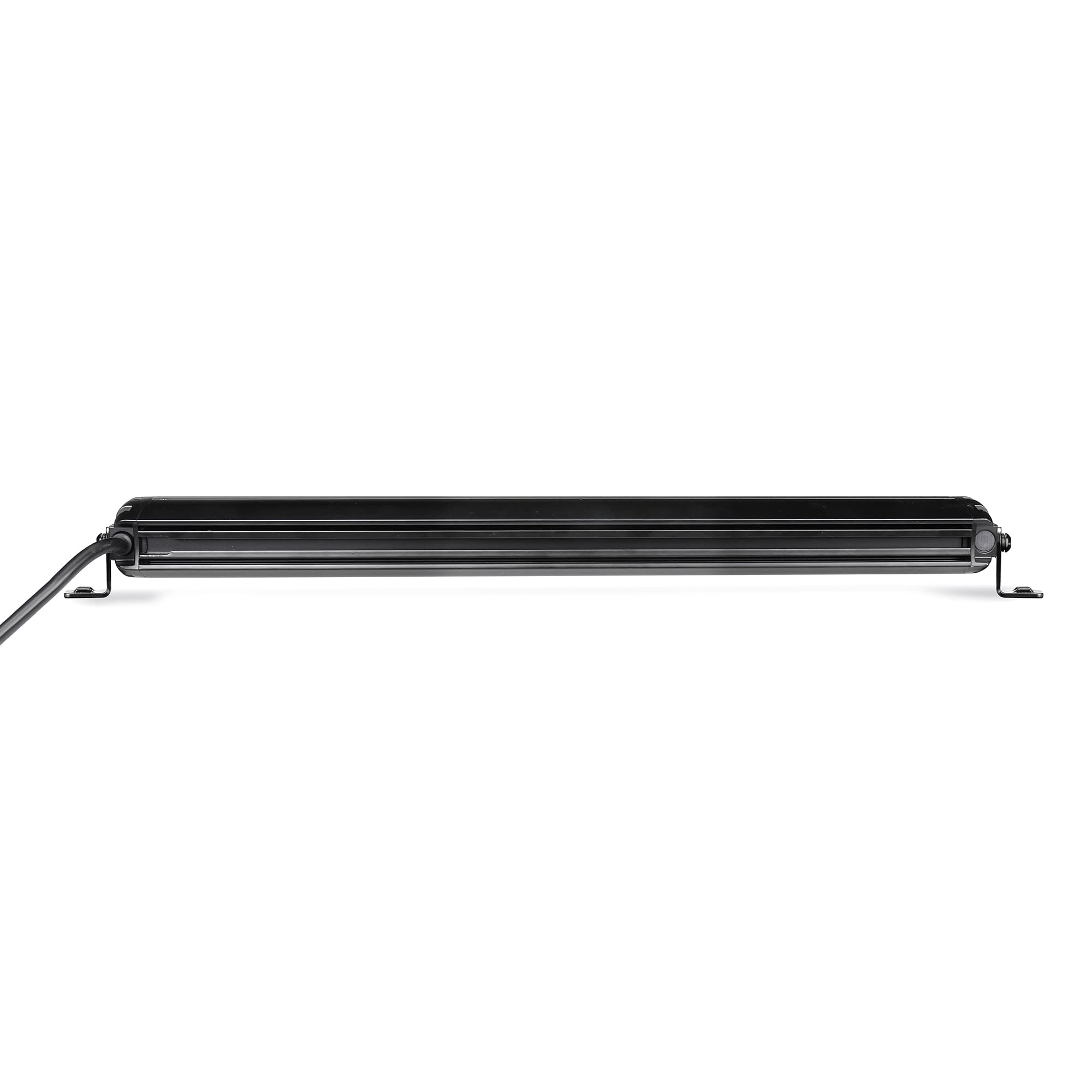 Xplor Lighting: Bright Series Go Rhino 20.5" Single Row LED Light Bar | Side & Track Mount, Aluminum, Black | 732365T