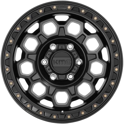 KMC 17X8 TREK 6X1205.29 20mm SATIN BLACK - KM54578077720