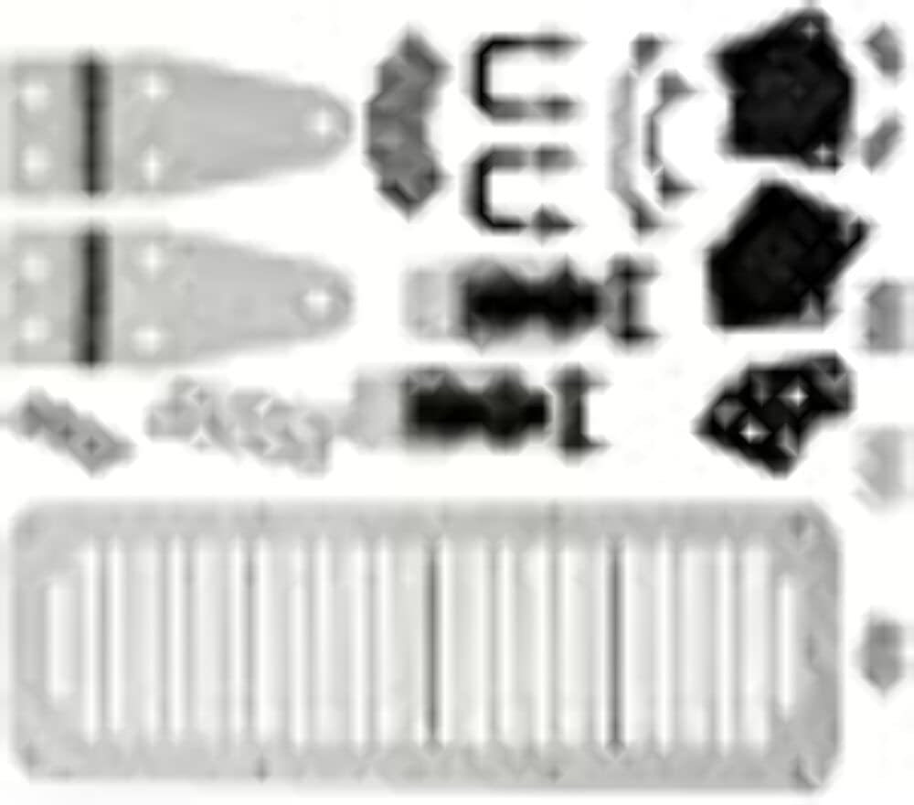 Hood Set Kentrol 30570 with TJ Style Hood Catches