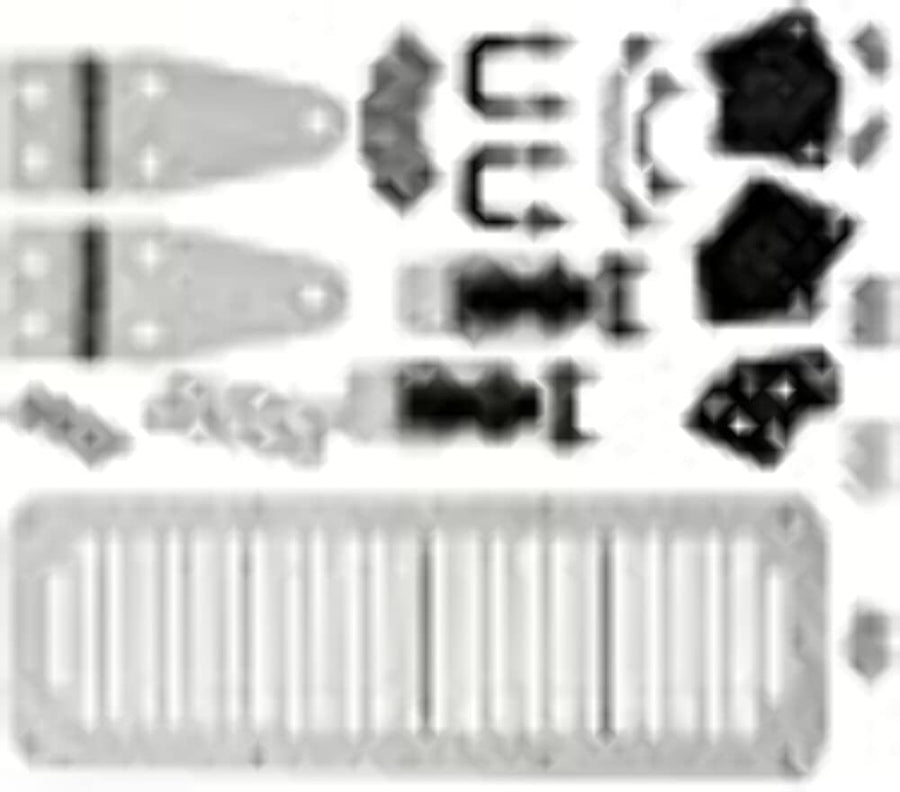 Hood Set Kentrol 30570 with TJ Style Hood Catches