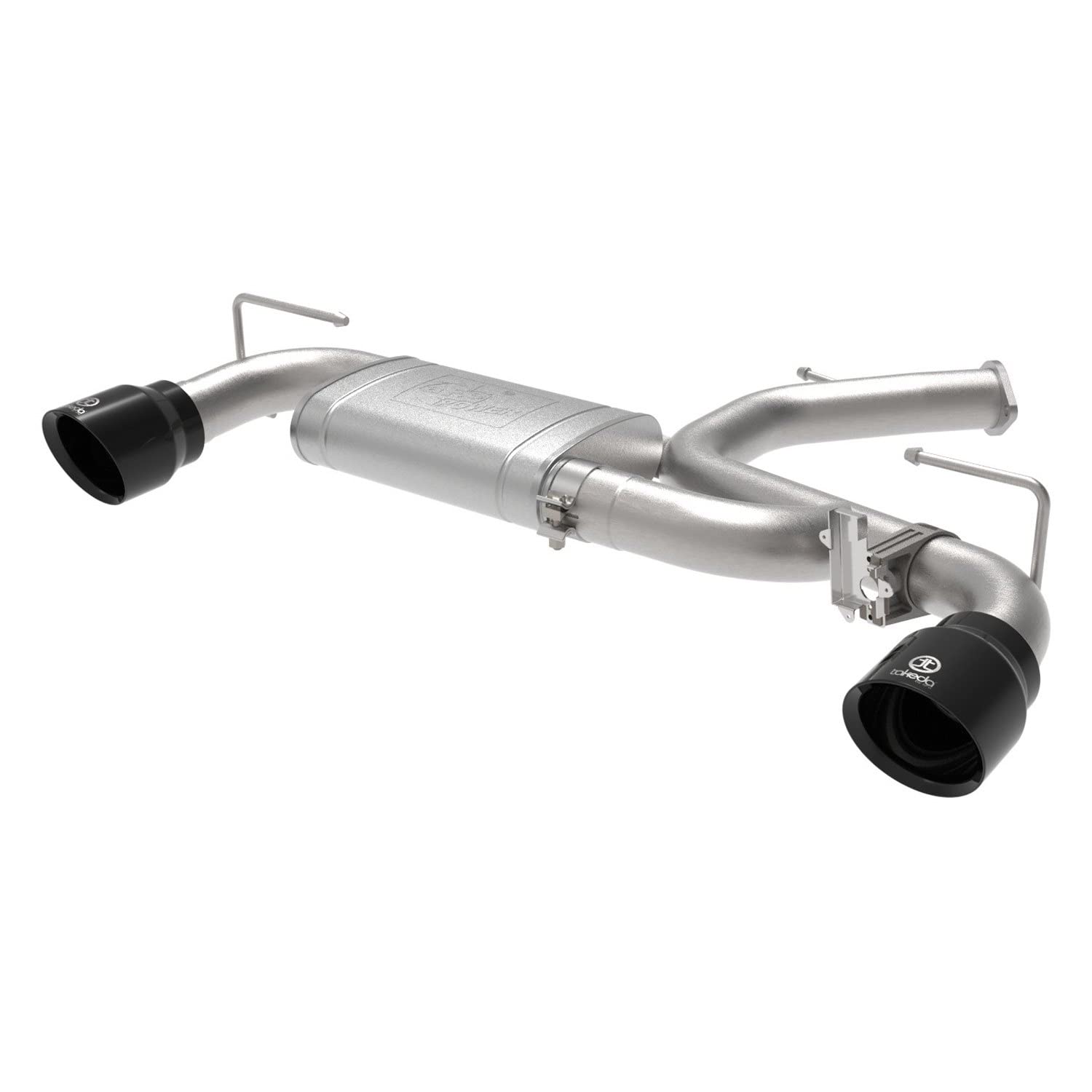 49-37029-B Takeda - 304 SS Axle-Back Exhaust System With Split Rear Exit