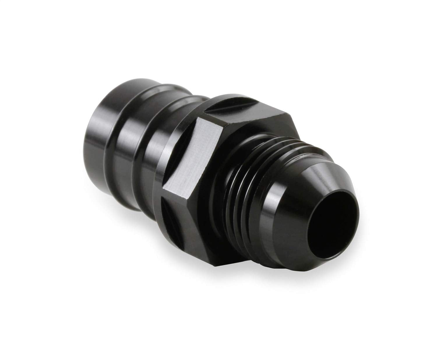 LS0038ERL EARL'S PERFORMANCE PLUMBING Adapter, Gm Ls Oem Pcv To 8An Male , Black