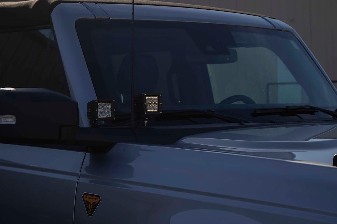 Bronco Light Brackets Fishbone Offroad FB21350