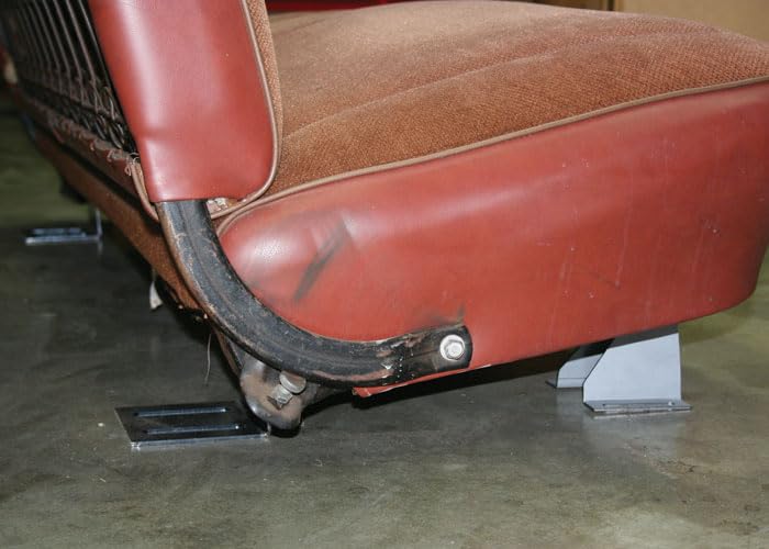Lowered Brothers Trucks LSB6066 Seat Brackets- Low Hump Floor&Factory Bench Seat