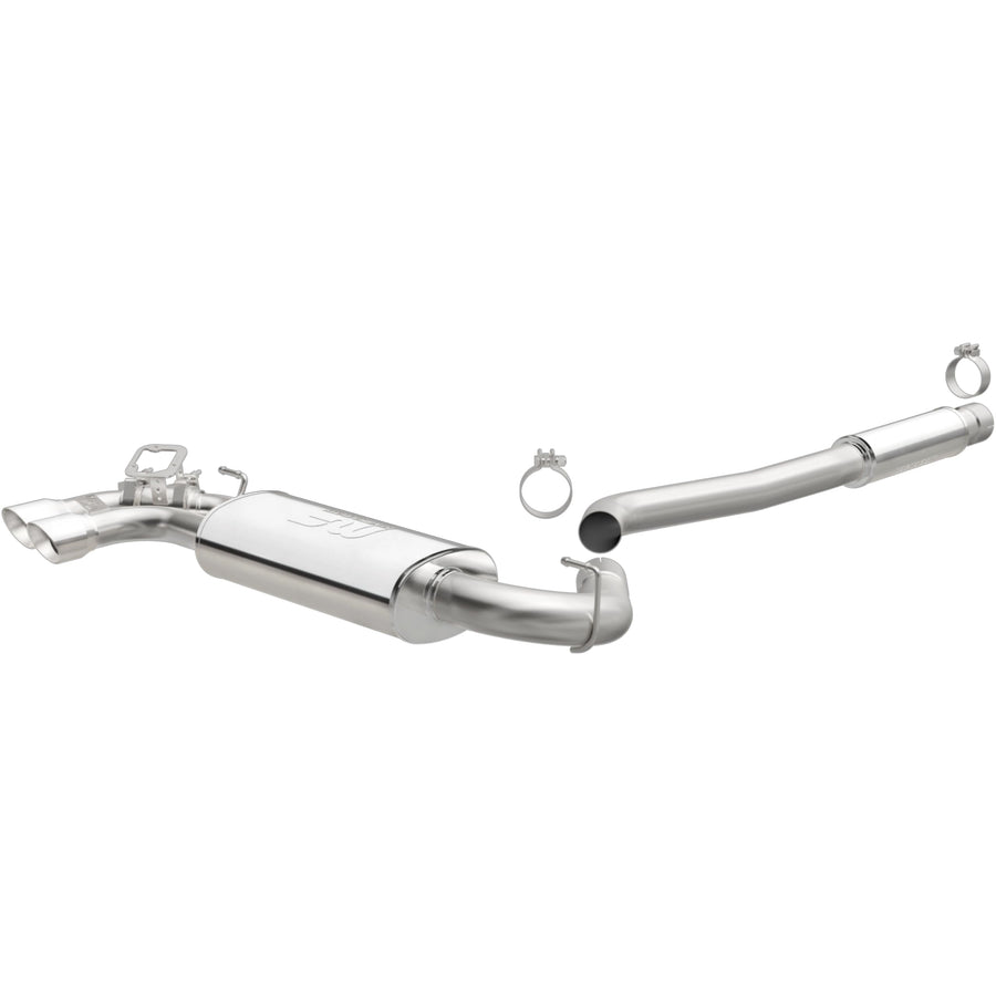 Performance MagnaFlow Exhaust System 19195: Cat-Back, Touring Series, Dual Straight Driver Side Rear Exit Style