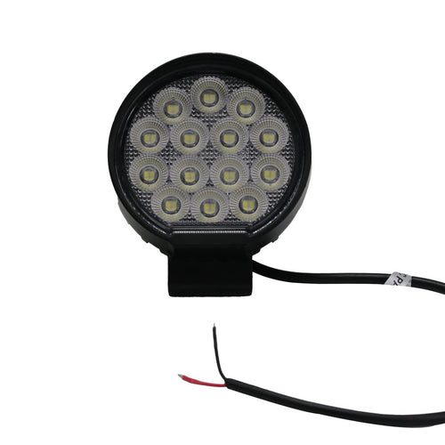 Auxiliary Light Race Sport Lighting Fit 4.5-inch 56-Watt Round IQ Series Auxiliary LED Flood Beam RS4IQ56WR