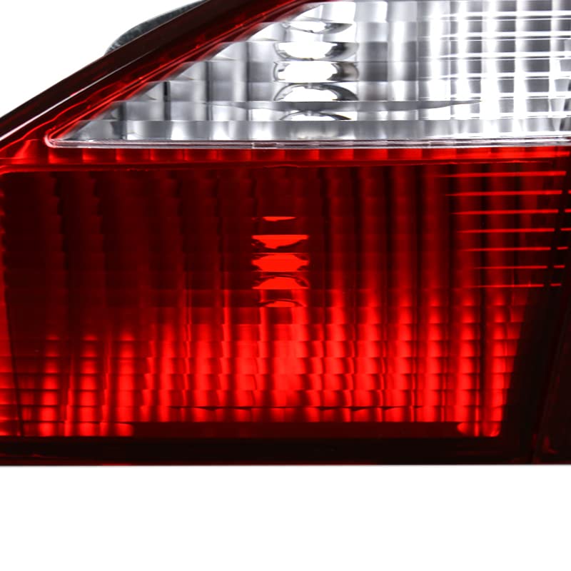 Red Tail Lights SPEC-D TUNING Compatible with 1998-2000 Honda Accord 4-Door Sedan, Left + Right Pair Assembly