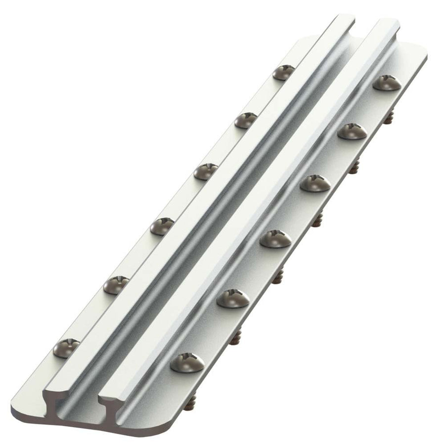 YakAttack Generation II GT175 GearTrac – 12” Heavy Duty Surface Mount Track | Adjustable Accessory Mounting Rail for Kayaks, Canoes, Boats & ATVs | Made in USA
