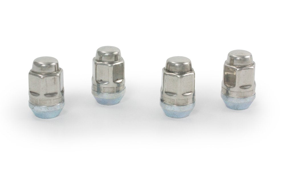 Stainless Steel Gorilla Automotive 91187SS Lifetime Lug Nuts (1/2" Thread Size) - Pack of 4