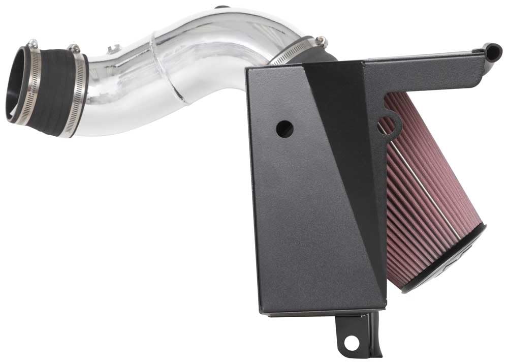 Cold Air Intake System K&N: High-Flow Air Filter, Increase Performance & Towing: Compatible with 2019-2024 RAM: 2500 & 3500, 77-1583KP