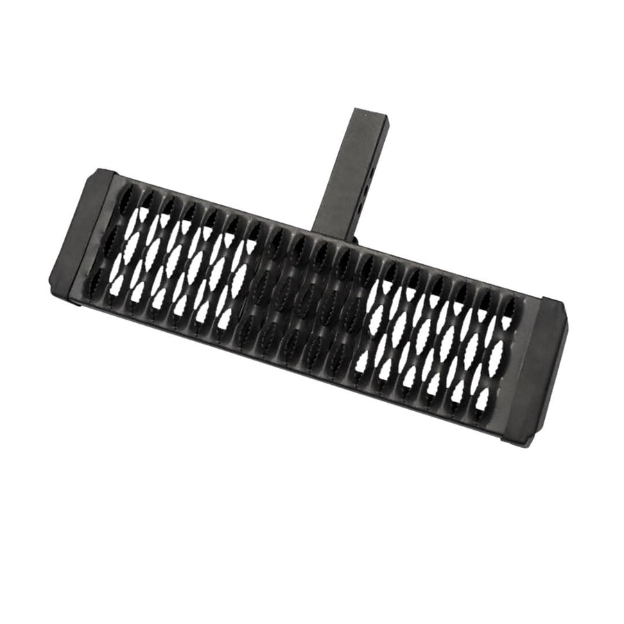 Aggressive TrailFX AHS001B Hitch Step for 2 Inch Receivers Titanium Black Powder Coated Aluminum 22 Inch x 6.5 Inch Flat Stationary Step