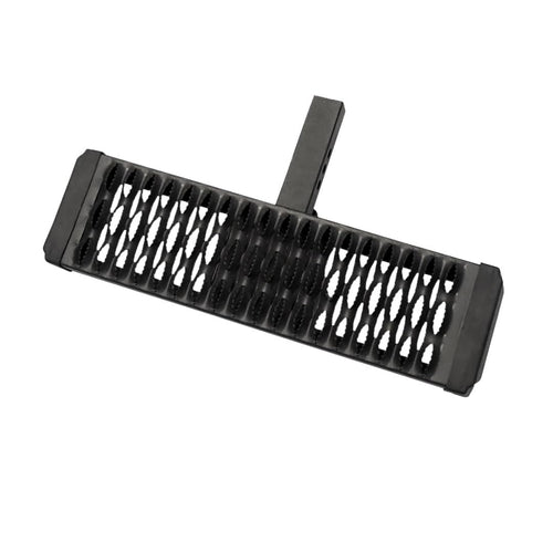 Aggressive TrailFX AHS001B Hitch Step for 2 Inch Receivers Titanium Black Powder Coated Aluminum 22 Inch x 6.5 Inch Flat Stationary Step