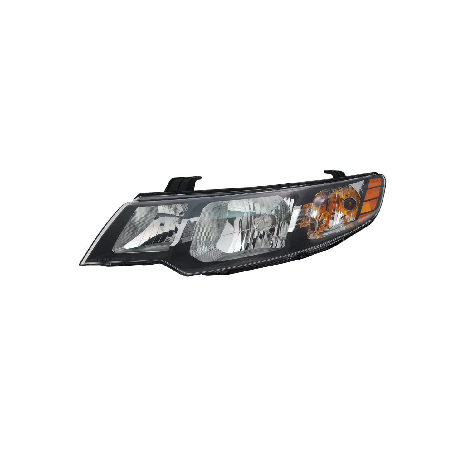 Left TYC Headlight Assembly Compatible with 2010-2013 Kia Forte