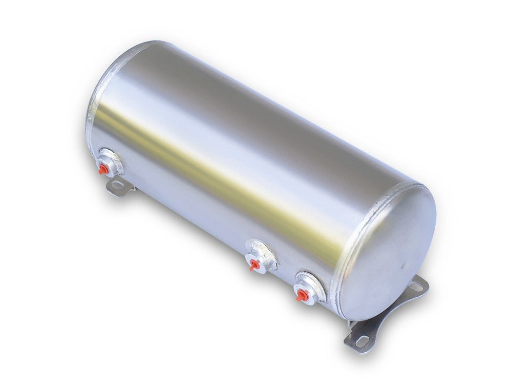 Air Tank Ridetech 31913100- 3 Gallon Aluminum w/2-1/4" Ports & 1-1/8" Port