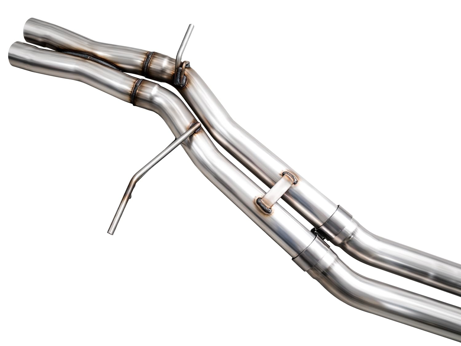 AWE Catback Touring Edition Exhaust for '22+ Porsche Macan 2.9TT - Diamond Black Tips (3015-43952)