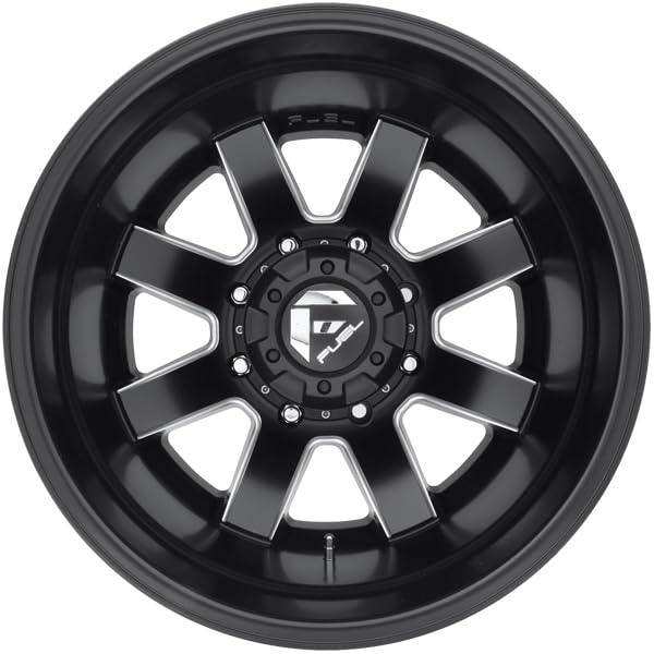 MAVERICK FUEL OFF-ROAD 24X8.25 8X6.5-5.81 -265mm MATTE BLACK MILLED - D53824828D45