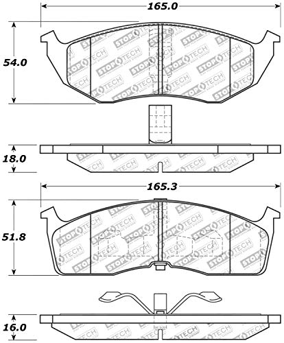 Sport Brake Pads StopTech 309.05910 with Shims and Hardware