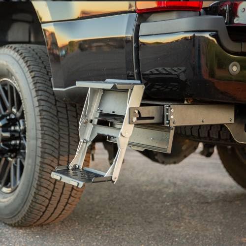 Rock Slide Engineering Bed Step Attachment Brackets Passenger Behind Rear Tire