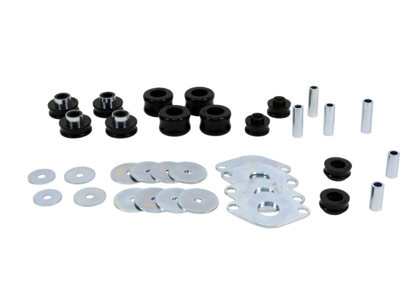Whiteline W93448 Body Mount Bushing Assembly Front and Rear; Fits Toyota Tacoma 05-13