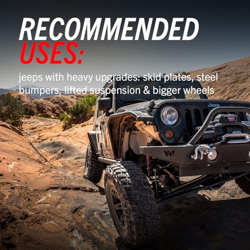 Power Stop Front and Rear BBK-JK-001 Big Brake Conversion Kit - For 2007 2008 2009 2010 2011 2012 2013 2014 2015 2016 2017 2018 Jeep Wrangler JK/JKU