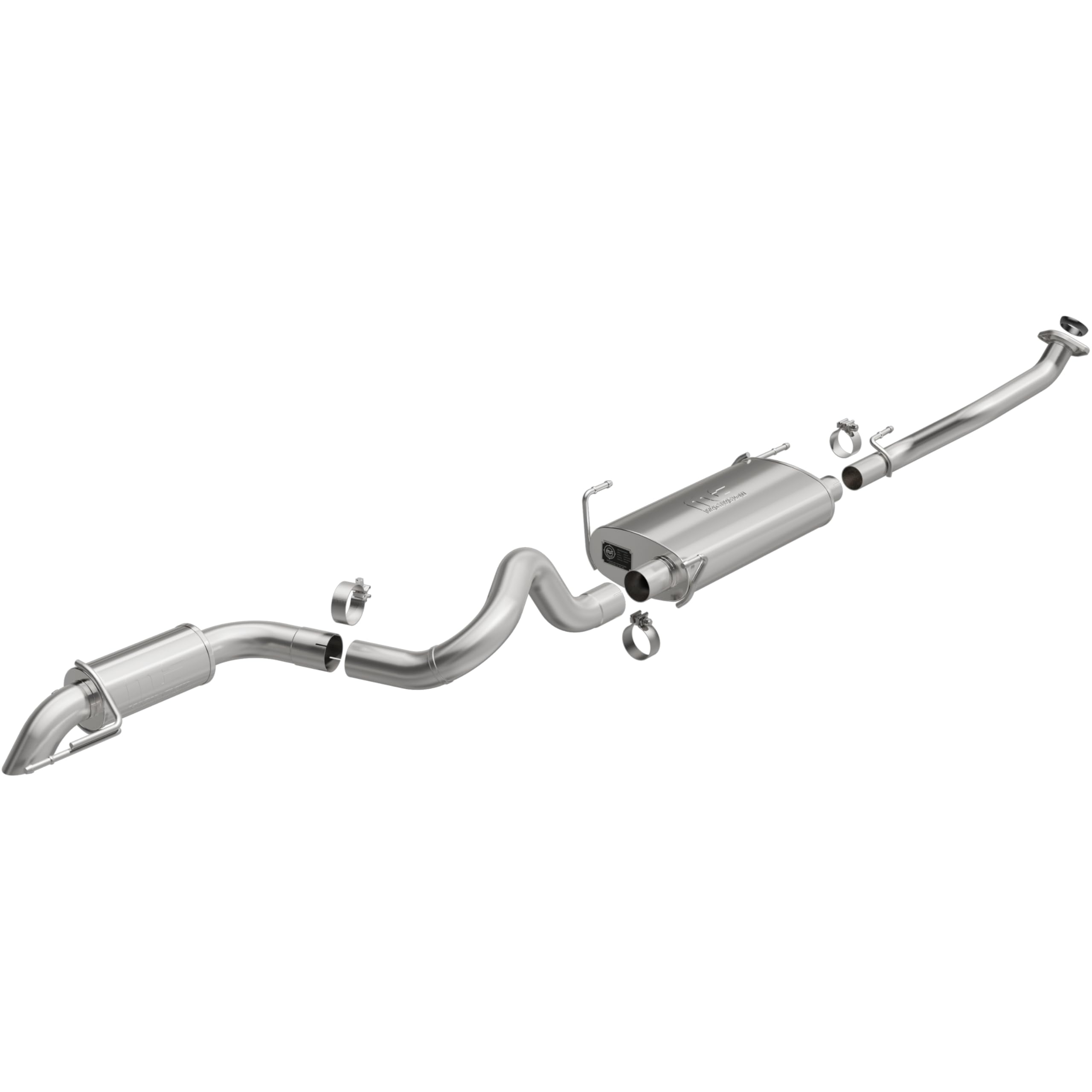MagnaFlow Exhaust Performance System 19679: Cat-Back, Overland Series, for 2024-2025 Toyota Land Cruiser, Single Passenger Side Rear Exit