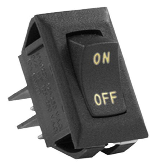 JR Products (12591-5) 12V On/Off Black/Sliver Switch, (Pack of 5)