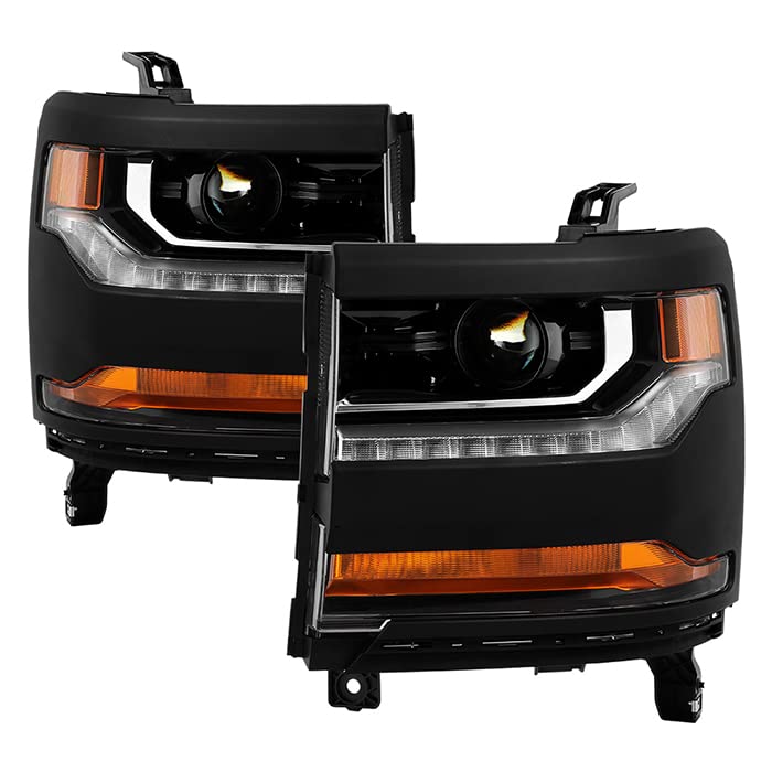 OEM Style Xtune Headlight (HD-JH-CS16-HID-OE-BK-SET) (POE)