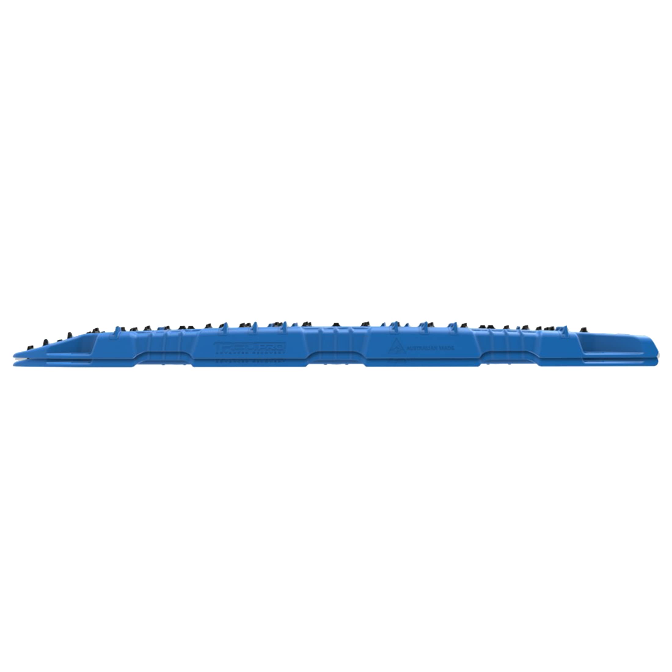 TRED PRO Recovery Boards TREDPROBU Traction Tracks with Teeth, EXOTRED Composite Construction SIPE-LOCK Grip Profile. Ideal for unstocking your 4x4 vehicle – Blue / Black