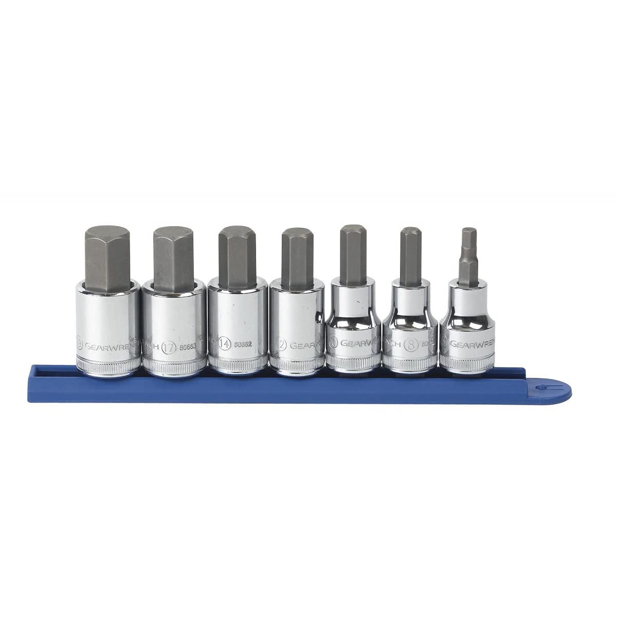 7 Pc. GEARWRENCH 1/2" Drive Hex Bit Metric Socket Set - 80720