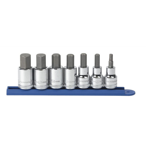 7 Pc. GEARWRENCH 1/2" Drive Hex Bit Metric Socket Set - 80720