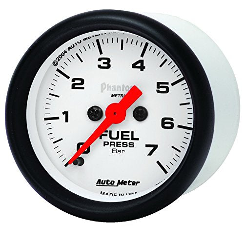 Phantom Electric Fuel Pressure Gauge Auto Meter 5763-M