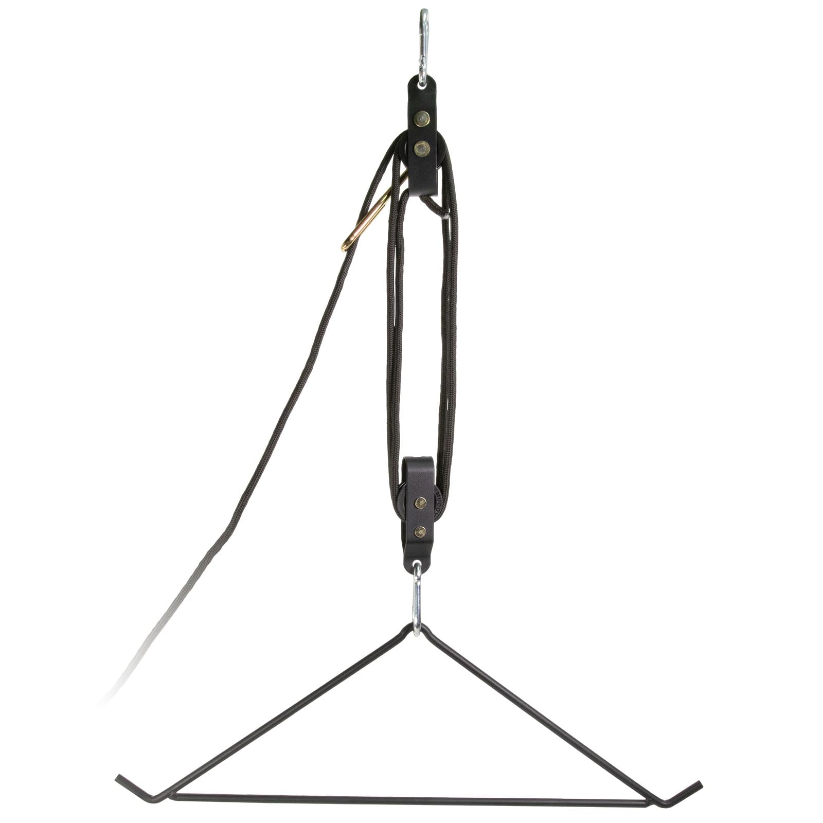 Magnum Lift System MUDDY Durable Heavy-Duty 4:1 Pulley System for Lifting Game Animals Up to 500 lbs Automatic Self-Locking Mechanism for Single-Person Use