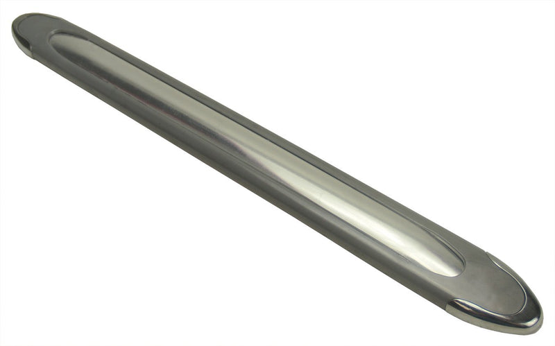 25-531 Pacer Performance Silver/Chrome Deluxe Bumper Guard Kit - 2 Piece