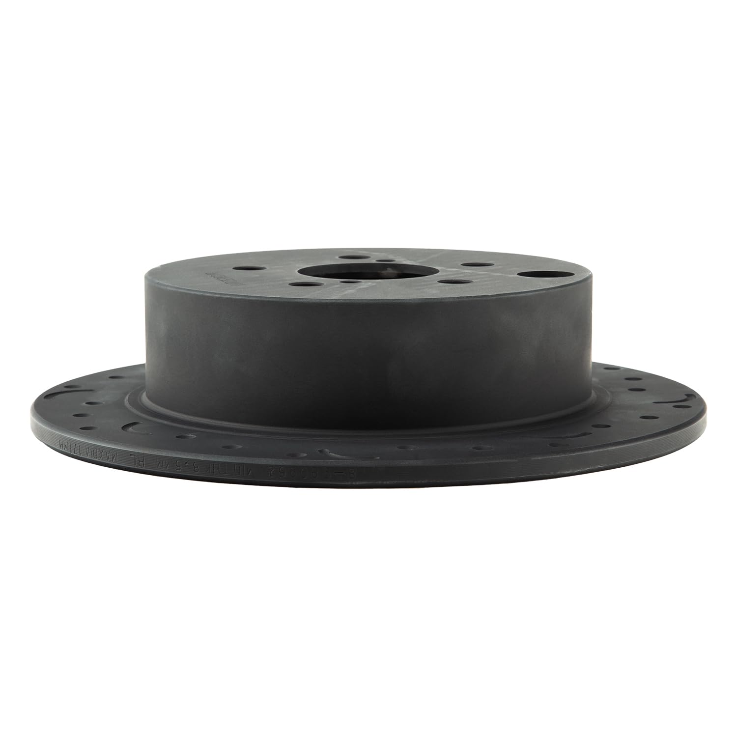 Talon Cross-Drilled and Slotted Vented Rotor, Hawk Performance Brakes, 10.79 in. diameter, 2.5 in. Height