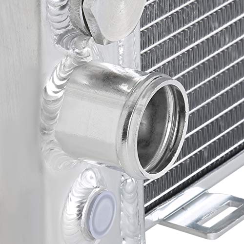 3-Row Spec-D Tuning Aluminum Performance Cooling Radiator Compatible with Jeep Cherokee Wagoneer 2.8L 4.0L 1984-1990