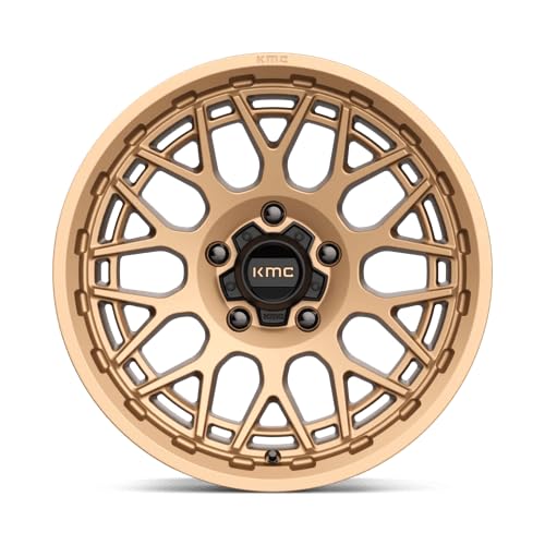 KMC Wheels KM722 Technic 18X9 5X5.0 BRONZE 0MM KM72289050600