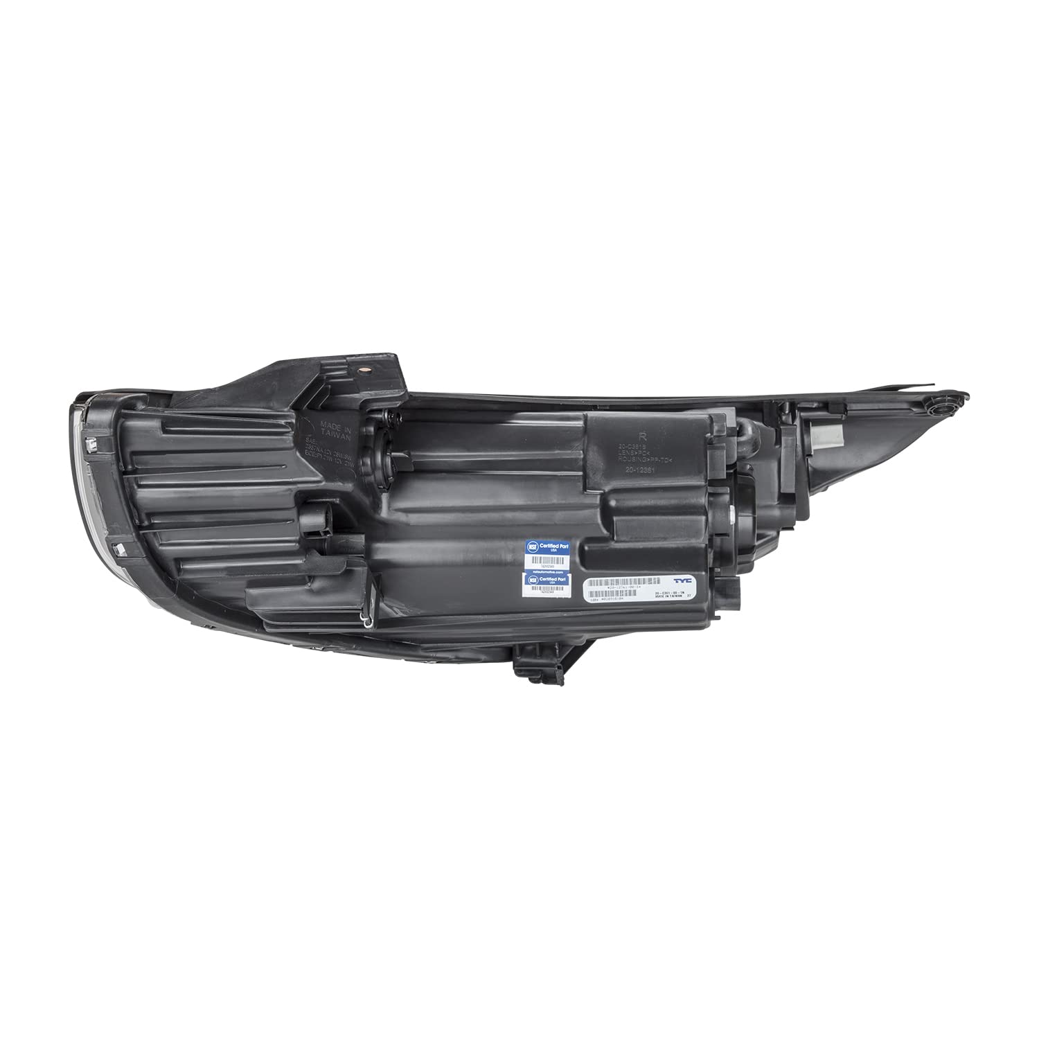 Right TYC Headlight Assembly Compatible with 2010-2013 Hyundai Tucson
