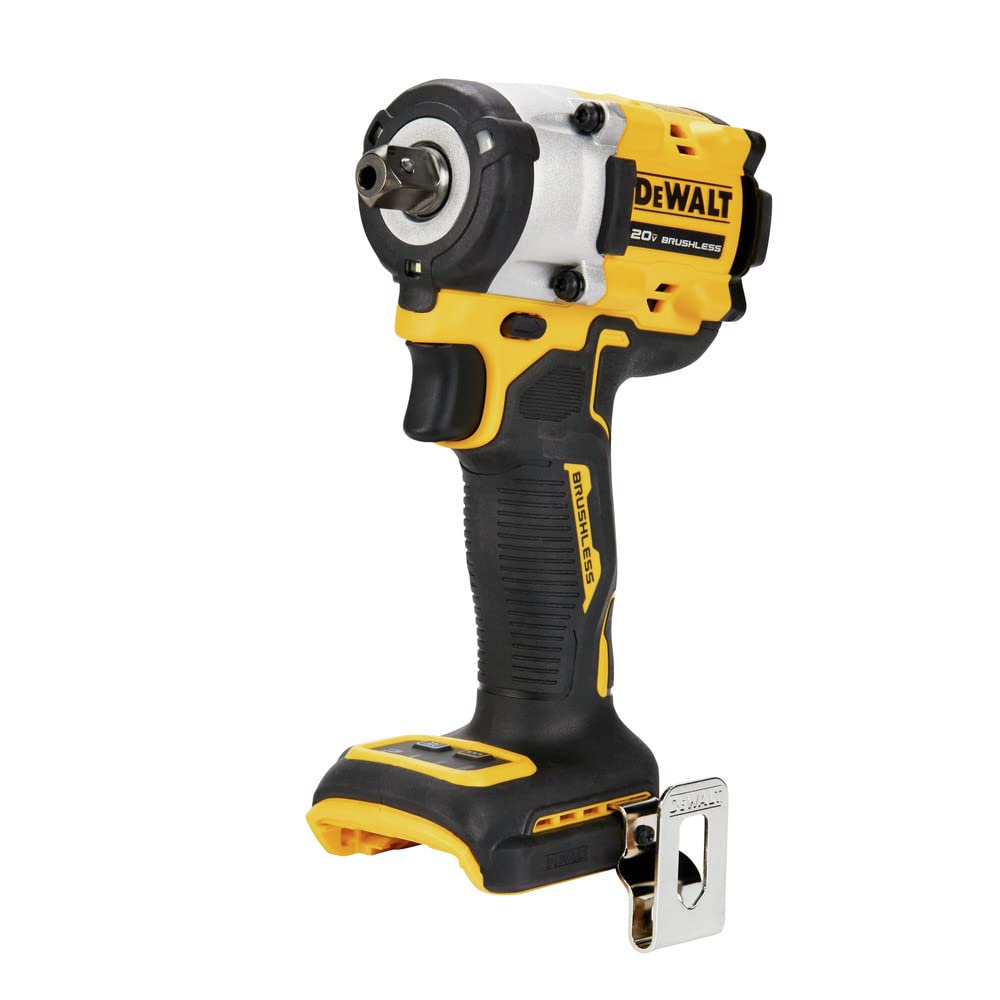 20V MAX* DEWALT ATOMIC 1/2 in. Cordless Impact Wrench with Detent Pin Anvil (Tool Only) (DCF922B)