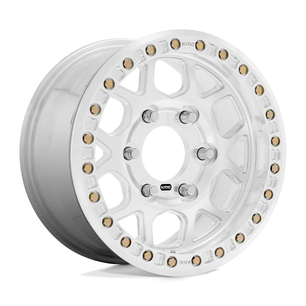 RAW KMC Wheels Beadlock MACHINED Wheel with Aluminum (17 x 9. inches /5 x, 0 mm Offset)