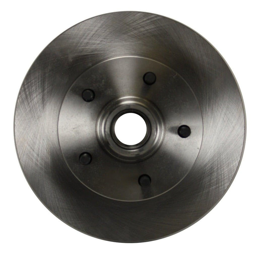 BRAKES LEED Manual Front Disc Brake Conversion 2" Drop Spindle With Cast Iron Chrome Top M/C Disc/Disc Side Mount